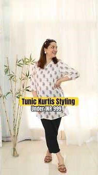 Stylish Tunic Kurtis under Budget for Summer #kurti #indianfashion #indianwear #ytshorts