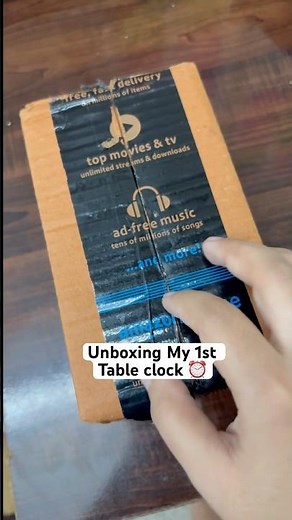 Unboxing My 1st Study Table Clock ⏰ | Room Decor & Setup Ideas #study #studytable #roomdecor