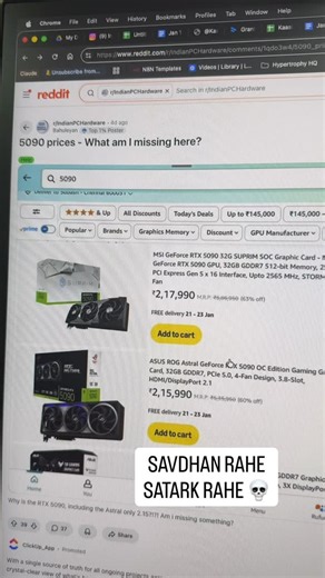 Rahul Hinduja | Tech & Content on Instagram: "Don’t fall for this. Instead - contact @rentnextlevel and they’ll sort out your pc needs"