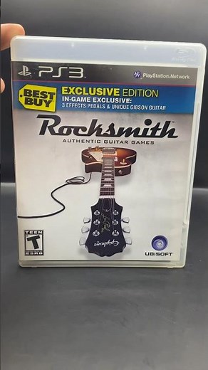 Rocksmith (2011) para PS3 #playstation #rock #nirvana #musica #videojuegos