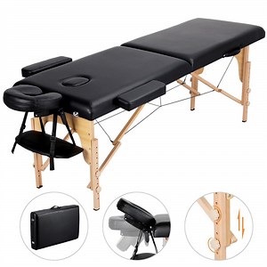 Yaheetech 84 Inch Adjustable 2 Fold Salon Bed