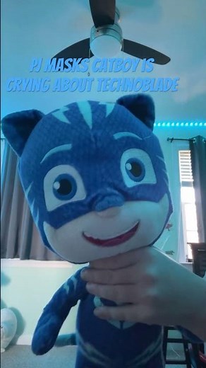 PJ masks CATBOY is crying like him subscribe to make him happy