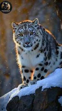 Why Snow Leopards Rarely Attack Humans (And Why They Bite Their Own Tails) 🐆❄️ #usa