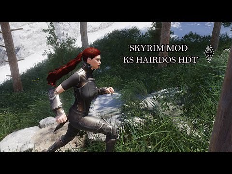 Skyrim Mods 4K - KS Hairdos HDT SMP Physics