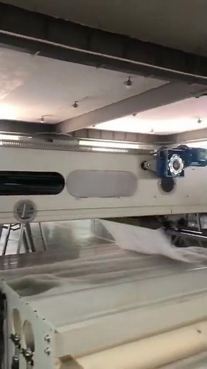 Carding machine production line Cross Lapper+Length Counting+Pull off Machine+Filling Machine