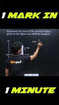 Application of Integrals | Sure Question | 1 Mark in 1 Minute | Eduport Plus Two