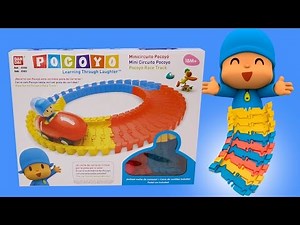 DibusYmas Pocoyo Super Circuit Race Track Pocoyo Race Track Pocoyo Race Car Circuito de Carreras