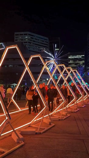 The Portland Winter Light Festival is lighting up downtown, and this year’s show is absolutely STUNNING. It's the perfect way to brighten these dark winter days. 🌙💡 PGE is proud to help power this Portland tradition. Catch the magic through February 14! Portland Winter Light Festival | Portland General Electric