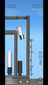 ROCKET LAUNCHER 2.0 #sfs #shortvideo #spaceflightsimulator #rocketlauncher #missile