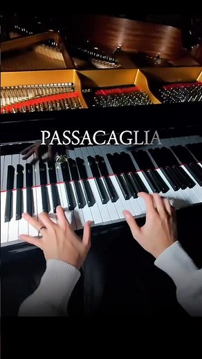 Every note remembers the last - Passacaglia POV #piano #pianocover #classicalpiano #handel