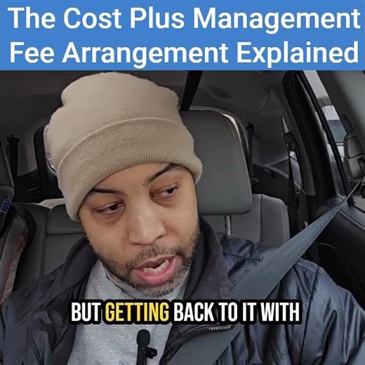 The Cost Plus Management Fee Arrangement Explained