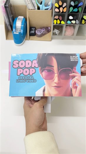 363K views · 4.9K reactions | Kpop Demon Hunter Lyrics Book #diy #papercraft #kpopdemonhunters (Cre: @shinycrafts5) | Chị Trang Ơi | Facebook