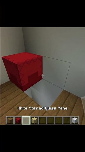 Minecraft Secret Entrance Room 😱 Hidden Door Build Tutorial #Shorts