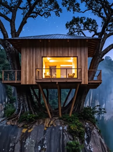 Building a treehouse in the forest #bushcraft #camping #outdoorlife #buildingahouse #asmr