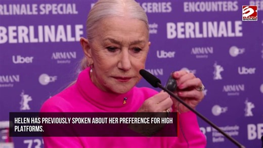 Dame Helen Mirren reveals she found her red carpet confidence in a stripper shop