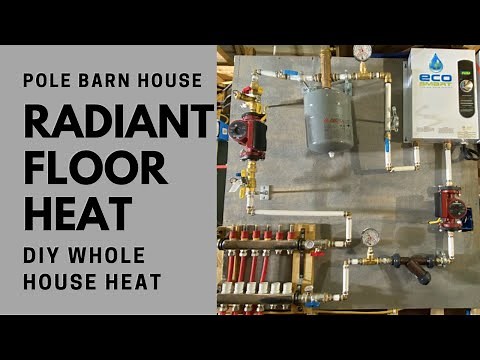 DIY Radiant Floor Heat | Install and First Impressions