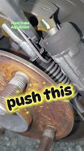 Toyota vios Hand break Tips for adjusting..