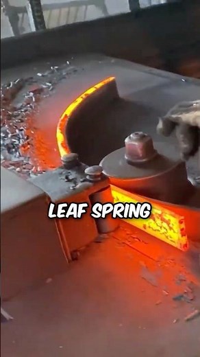 This Is How Leaf Springs Are Manufactured