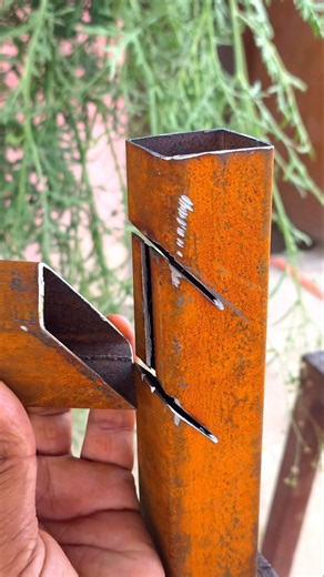 Is catting 45deegree joint #welding #welder #trendingreels