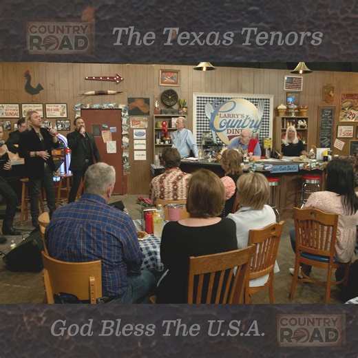 The best country music lives on Country Road TV VOD site - subscribe today right here and watch this entire show anytime! https://crtvusa.com/TexasTenors • The Texas Tenors are a vocal trio known for blending country, classical, pop, and gospel into a big, cinematic harmony sound. Formed in 2009 after meeting on America’s Got Talent, the group features Marcus Collins, JC Fisher, and John Hagen. They quickly became fan favorites for their soaring voices and polished, crossover style. The Tenors h