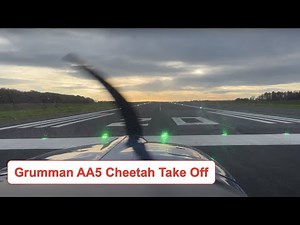Passenger Perspective | Take-Off | Grumman AA5 Cheetah | G-GDAC