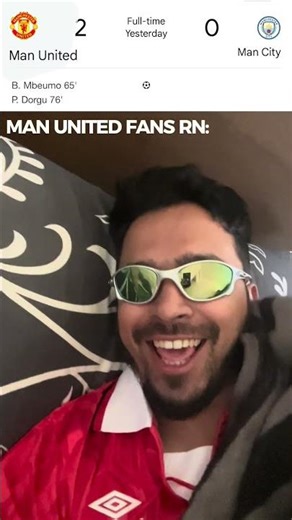 Manchester United 2-0 Manchester City | Derby Win 🔴🔥