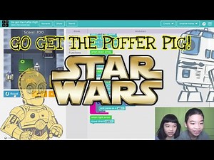Secrets of Coding in Code.org: Programming a *STAR WARS Game*: Go Get The Puffer Pig!