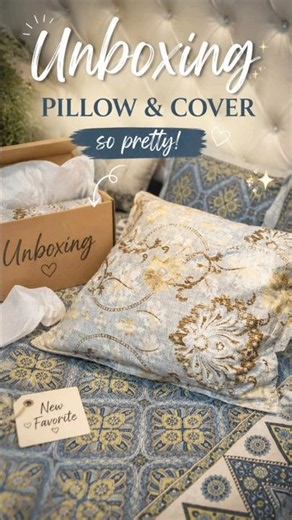 Unboxing Pillow And Cover ❤️ ‪@flipkart‬ #prashniagrahari #diy #viral