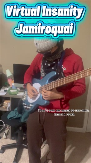 Virtual Insanity - Jamiroquai Bass Cover #bassguitar #slapbass #jamiroquai #bass #basscover