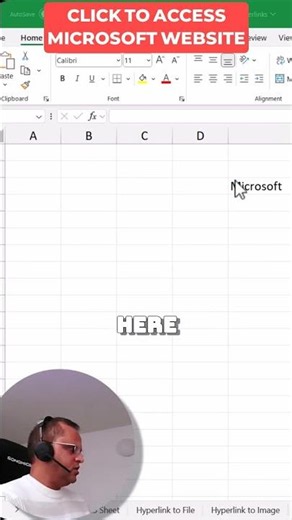 One Click to Microsoft website! #shorts