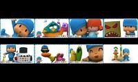 Mix of 8 videos from youtube : up to faster 8 parison to pocoyo 2