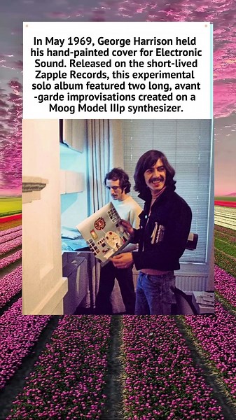 George Harrison's 'Electronic Sound' (1969) 🎹 #GeorgeHarrison #TheBeatles #Shorts