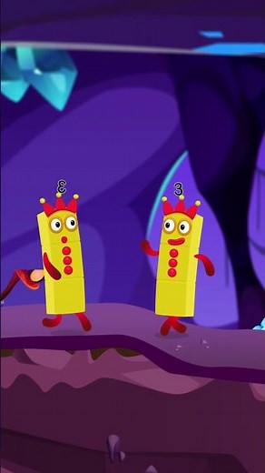 Numberblocks Learn To Make Diamond Cave Magic Run | Numberblocks World