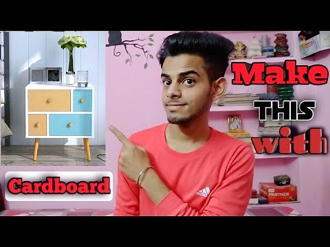 How To Make a Bedside Table At Home.