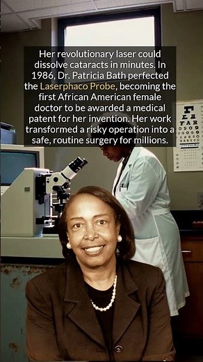 How Dr. Patricia Bath’s Laserphaco Revolutionized Cataract Surgery