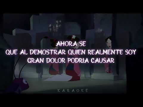 Mulan - Reflejo (Karaoke) | Disney en Español