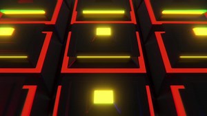Download Colorful Neon Cube for free