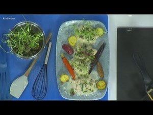 KTVB Kitchen: Chef Bacquet shows how to cook halibut cheek piccata