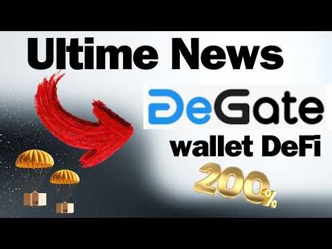 DeGate, wallet in DeFi, introduce delle novità interessanti ed in arrivo altre SUPER!