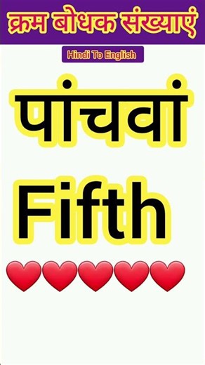 Ordinal Numbers | 1 to 10 Ordinal Numbers Spelling | First Second Third Fourth