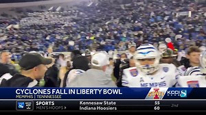 1.3K views · 15 reactions | Quick reaction from Matt Campbell and Iowa State. Trailing 19-0 early, the team went all in on the passing game. Rocco set a school record with 446 passing yards but ISU still fell 36-26. Jeff Dubrof KCCI reports immediately after the Liberty Bowl loss. More tonight on KCCI. | Scott Reister KCCI | Facebook