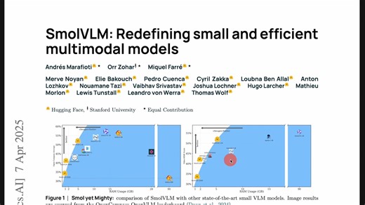 SmolVLM：轻量化多模态大模型系列