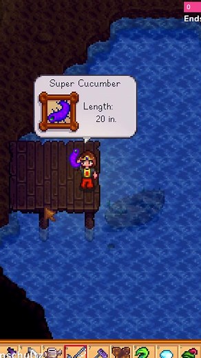 all that for a super cucumber? #stardewvalley #stardew #gingerisland #theanimeathlete