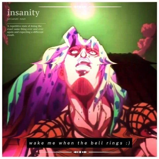 Diavolo Driven Insane | Infinite Death Loop | Jojo's Bizzare Adventure Edit