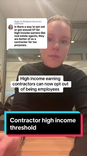Contractor vs Employee: High Income Threshold Explained