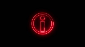 Glowing Neon Information Sign Animation Icon Stock Footage Video (100% Royalty-free) 3620555363 | Shutterstock