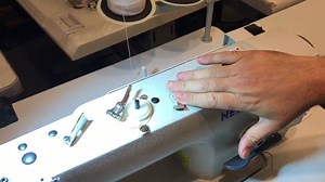 2.9K views · 56 reactions | David Akhamzadeh shows us how to thread an industrial sewing machine. It does not matter what type of industrial machine you have, they all thread the same way! Watch this video for the important points you need to know. Gold Star Tool Shop the product here: https://goldstartool.com/1-INDUSTRIAL_SEWING_MACHINE_bobbin_case_-52237NBL-Japan.html | GoldStar Tool | Facebook