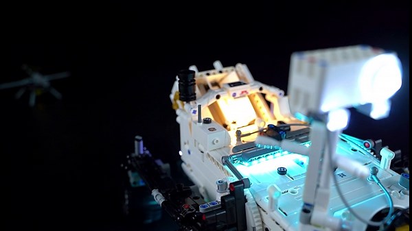 LED Light Kit Compatible with Lego NASA Mars Rover Perseverance - Lighting Set for Technic 42158 (Model Set Not Included)