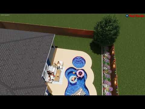 Fiberglass Pool Builder in Schertz TX | Axiom 12 Deluxe