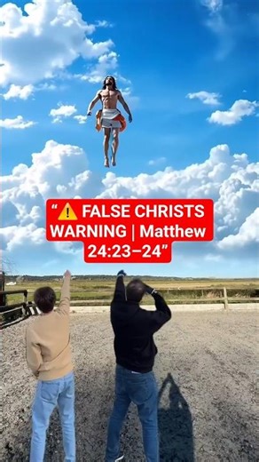 False Christs & False Prophets Warning | Matthew 24:23–24 | ✝️🔥 #antichrist #memes